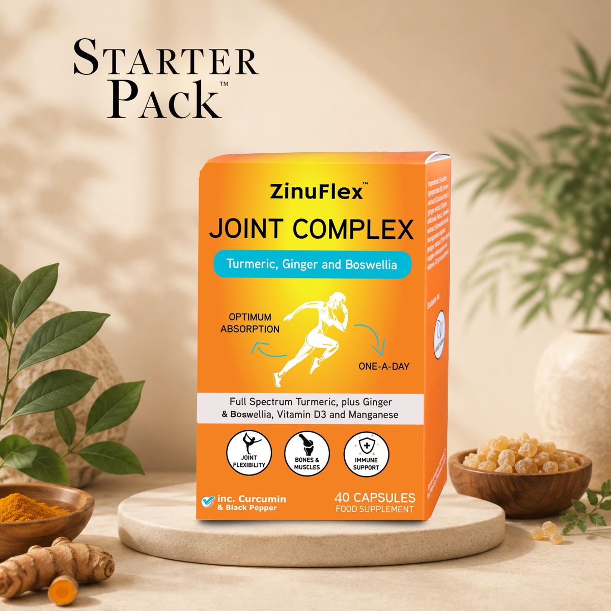 ZinuFlex Joint Complex - Starter Pack (40 capsules)